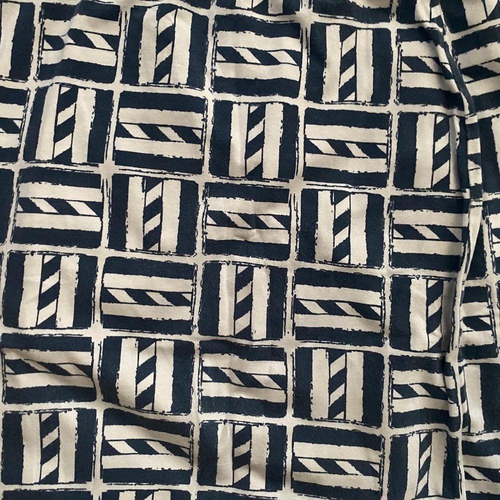 MAHI GOLD Black and White Pencil Skirt Knee-length Casual - Picture 2 of 3